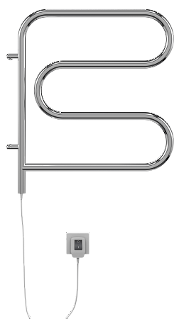 Электро 25 F-обр 600х600 поворотный Полотенцесушитель TERMINUS Ярославль - фото 2