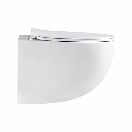 Подвесной унитаз безободковый Terminus Енисей Monolit 560х390 белый Ярославль - фото 4